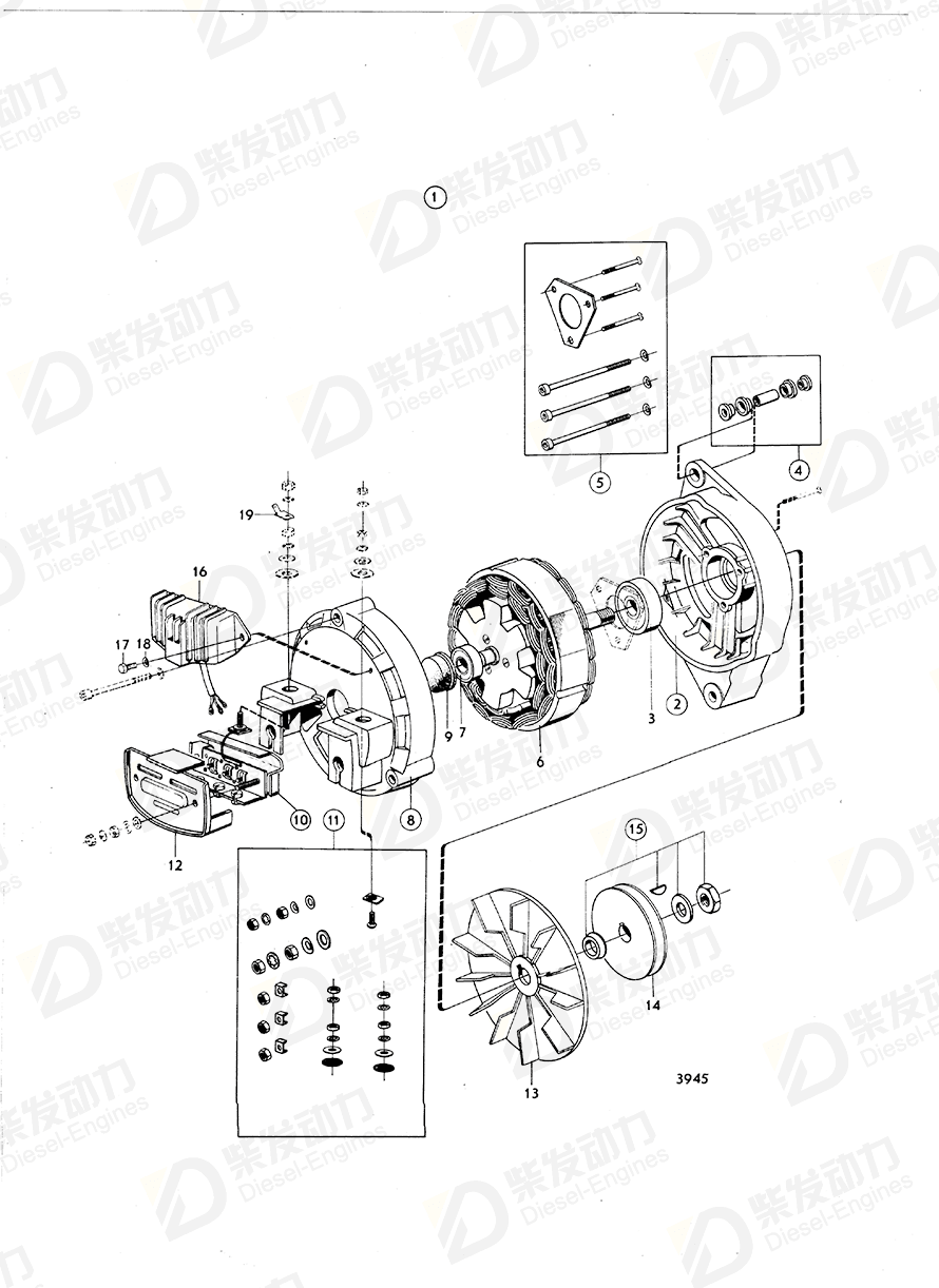 volvo penta Ball bearing 181601 Drawing volvo penta Ball bearing 181601 Drawing